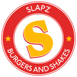 Slapz Bugers & Shakes Birmingham logo.
